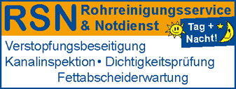 RSN - Rohrreinigung - Flensburg und Umgebung